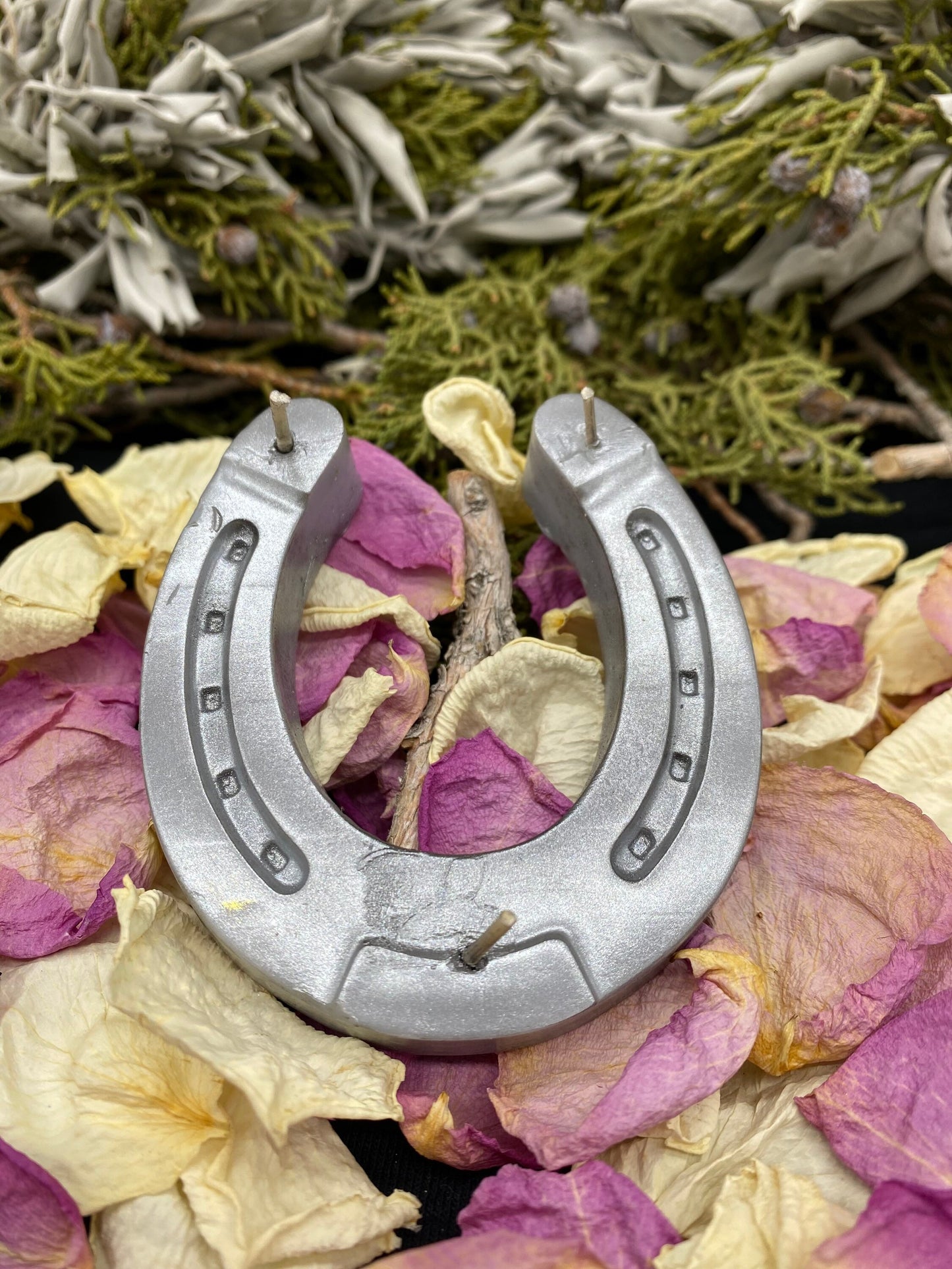 Lucky Horseshoe Candle + Gambling