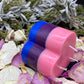 Bisexual Pride Heart Candle