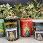 Santa Muerte Votive Candle Set + Made in Mexico