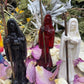 Santa Muerte Statue Set + Baptized + Fixed + Made in Mexico + Traditional Robes