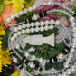 Long Santa Muerte Blanca Rosary + Blessed + Hecho en Mexico + Rosario