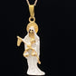Santa Muerte Pendant + Protection + Made in Mexico
