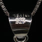 Santa Muerte Sterling Silver Pendant + Protection + Made in Mexico