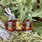 Wood Santa Muerte Bracelet + Protection + Made in Mexico