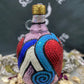Ezili Freda + Erzulie Freda + Sequined Boutey / Bottle + Made in Haiti + Haitian Spiritual Art + One of a Kind