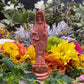 Santa Muerte Cobre / Copper Figure Candle + Fast Luck