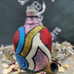Ezili Freda + Erzulie Freda + Sequined Boutey / Bottle + Made in Haiti + Haitian Spiritual Art + One of a Kind