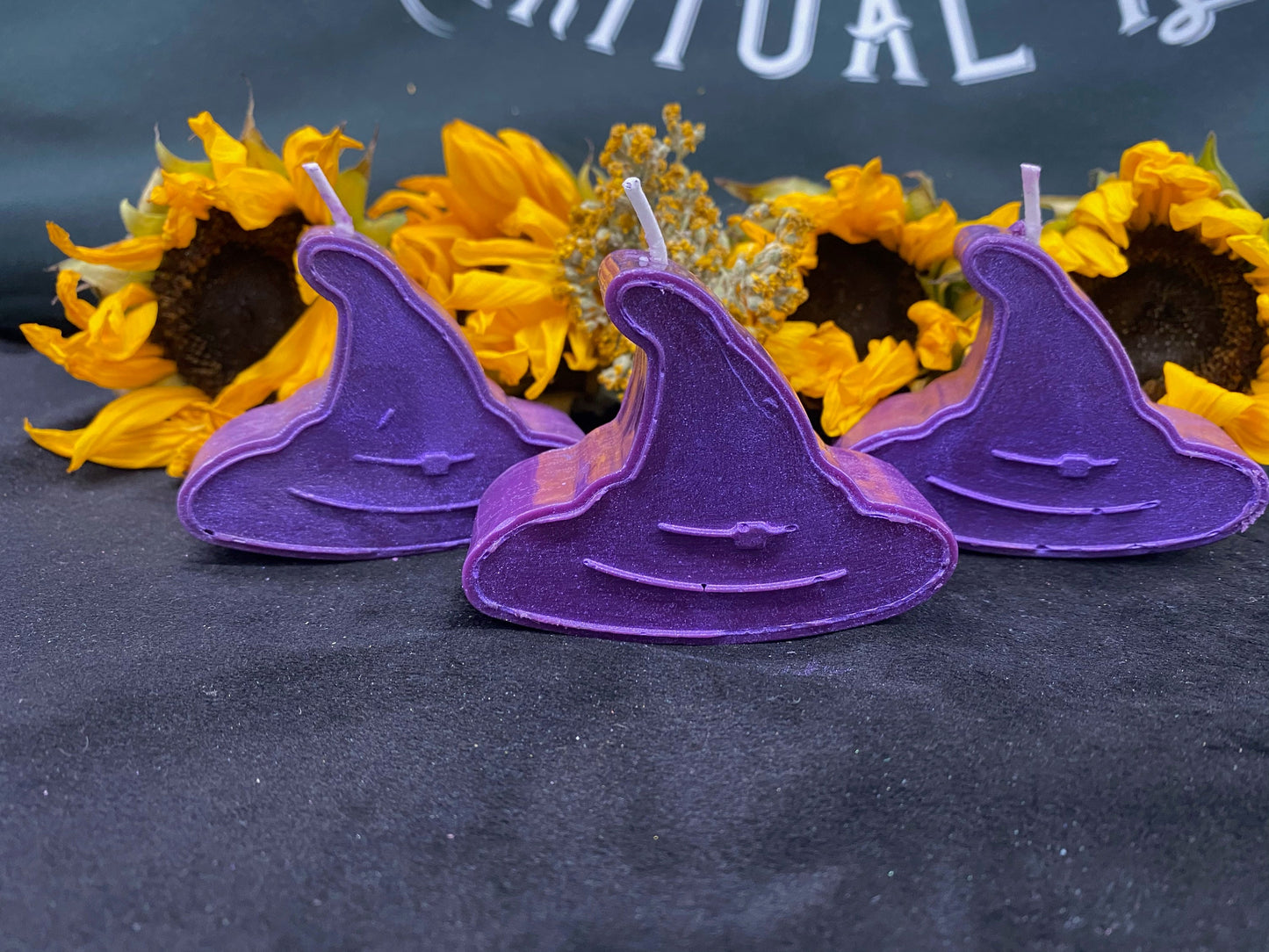 Witch Hat Tealight Candles + Gift Box