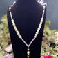 Long Santa Muerte Blanca Rosary + Blessed + Hecho en Mexico + Rosario