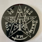 Stone Tetragrammaton Altar Tile + Ritually Cleansed & Charged + Ceremonial Magick + Sorcery + Necromancy