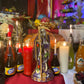 Santa Muerte Morada Statue + 12” + Fixed and Baptized on Feast Day on Feast Day + 24K Gold