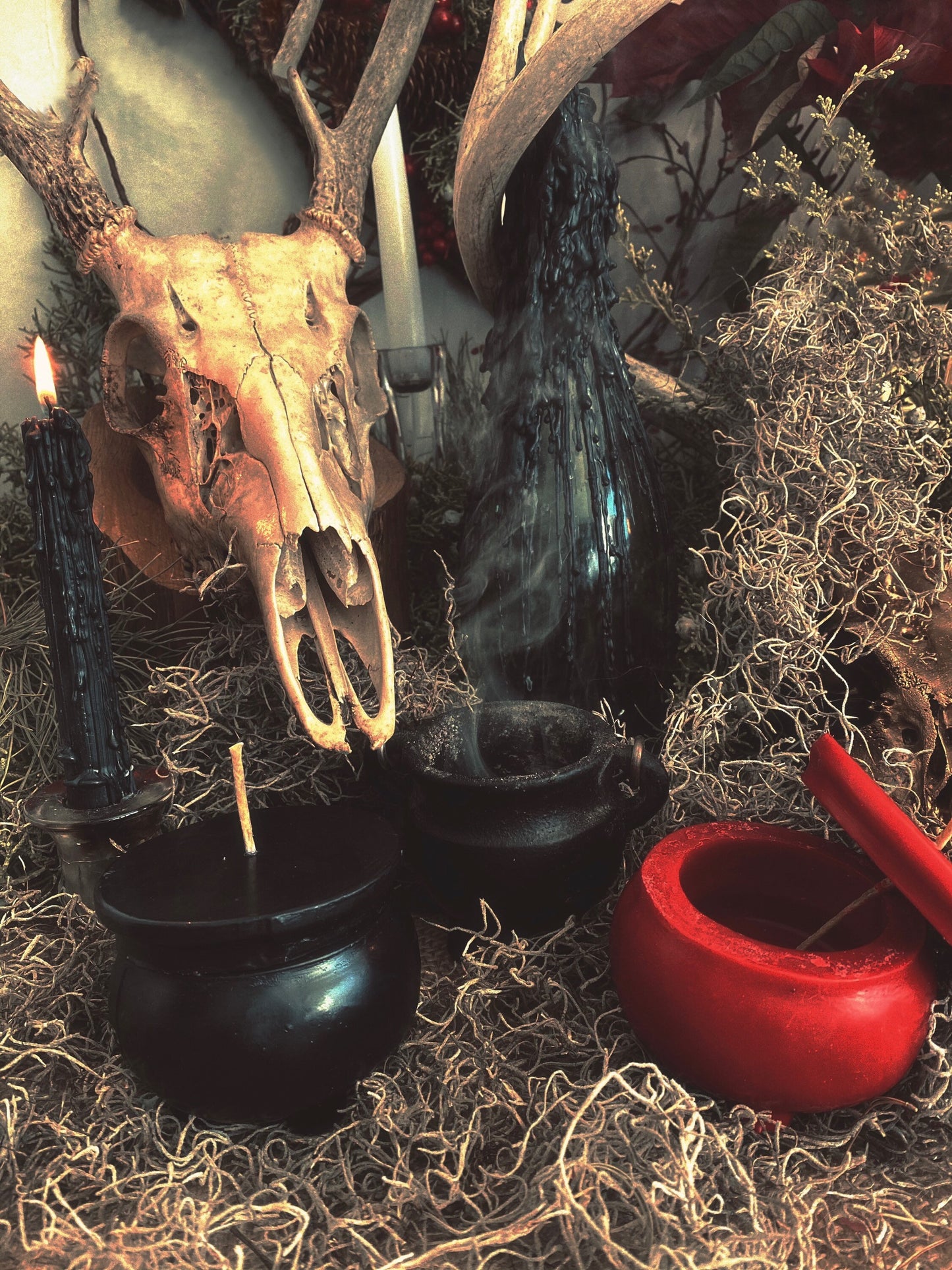 Loadable Cauldron Candle