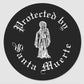 Protected by Santa Muerte Stickers