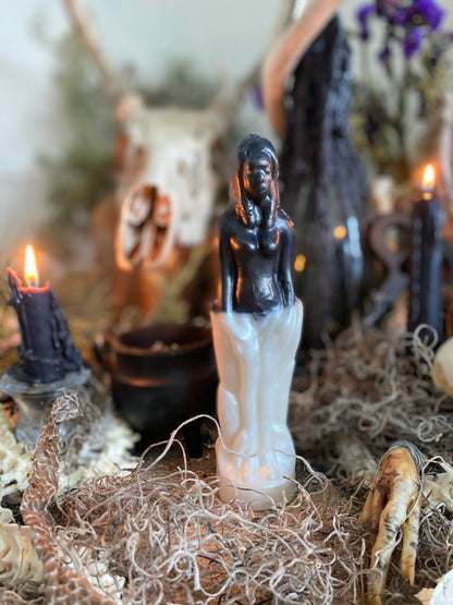 Velas de figura masculina ou feminina para desfazer feitiços + Purificação