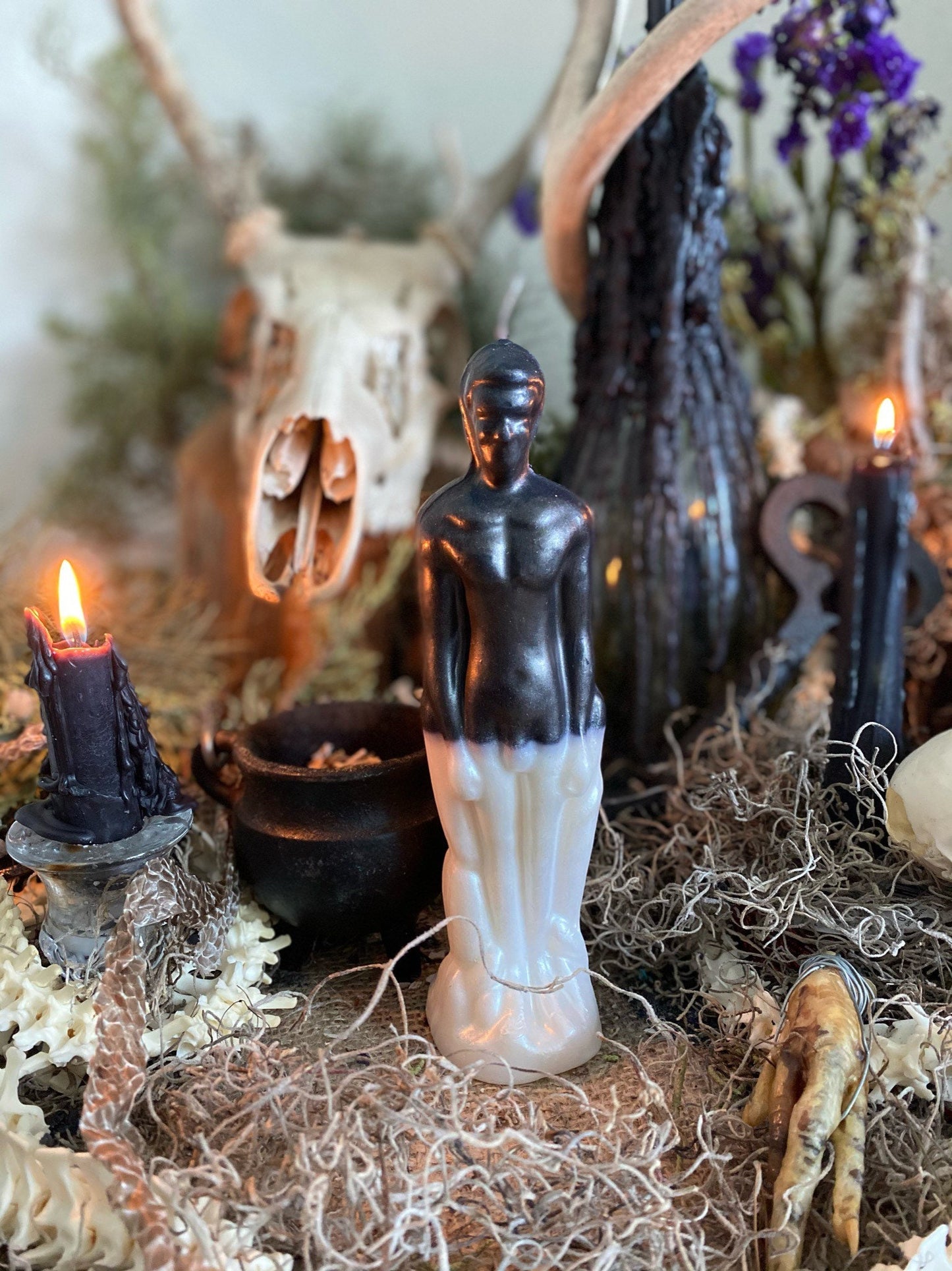 Uncrossing Male or Female Figure Candles + Cleansing