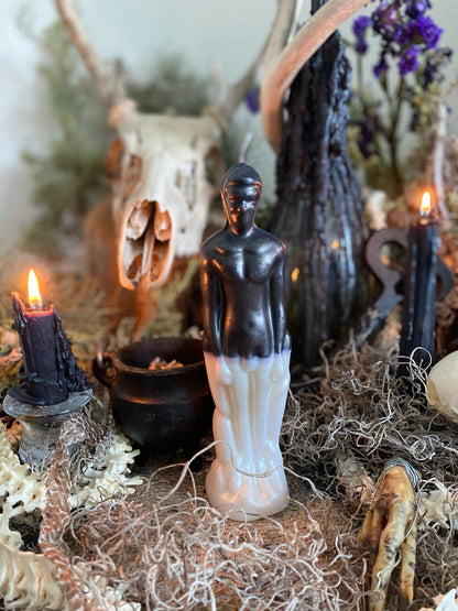 Velas de figura masculina ou feminina para desfazer feitiços + Purificação