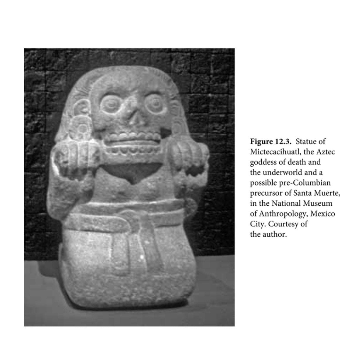 LAST ONE Painted Mictecacihuatl Statue + Mictlantecihuatl + Traditionally Handcrafted from Mexican Clay + One of a Kind