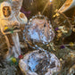 Santa Muerte Blanca Evil Eye Rosary de Hilo + Blessed + Handcrafted + Rosario