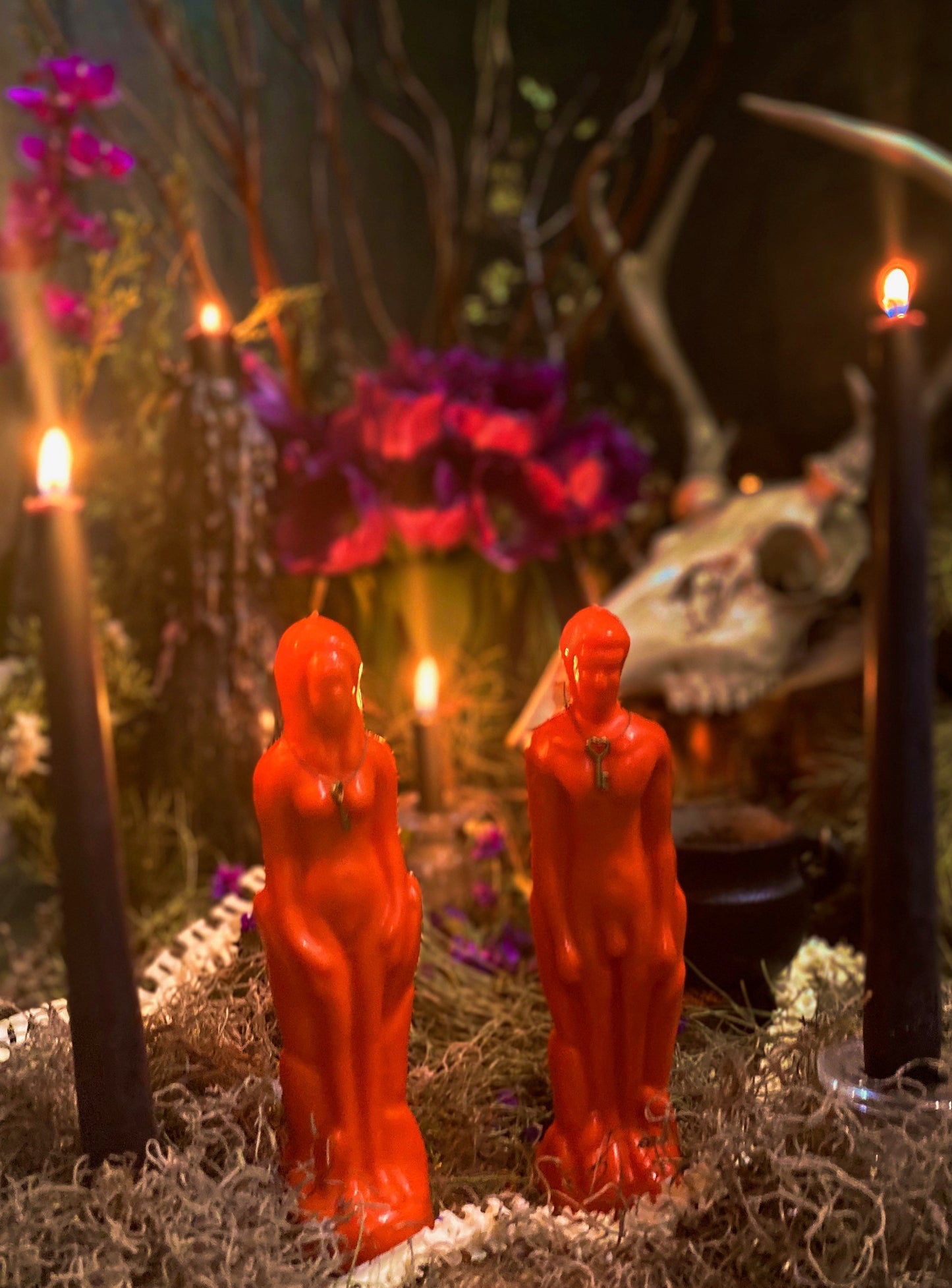 Male & Female Figure Candles