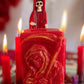 Large Santa Muerte Soap + Traditional Colors + Three Robes
