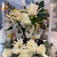 Santa Muerte Blanca Hear No, Speak No, See No Evil Statue + Baptized + Made in Mexico + Tetragrammaton