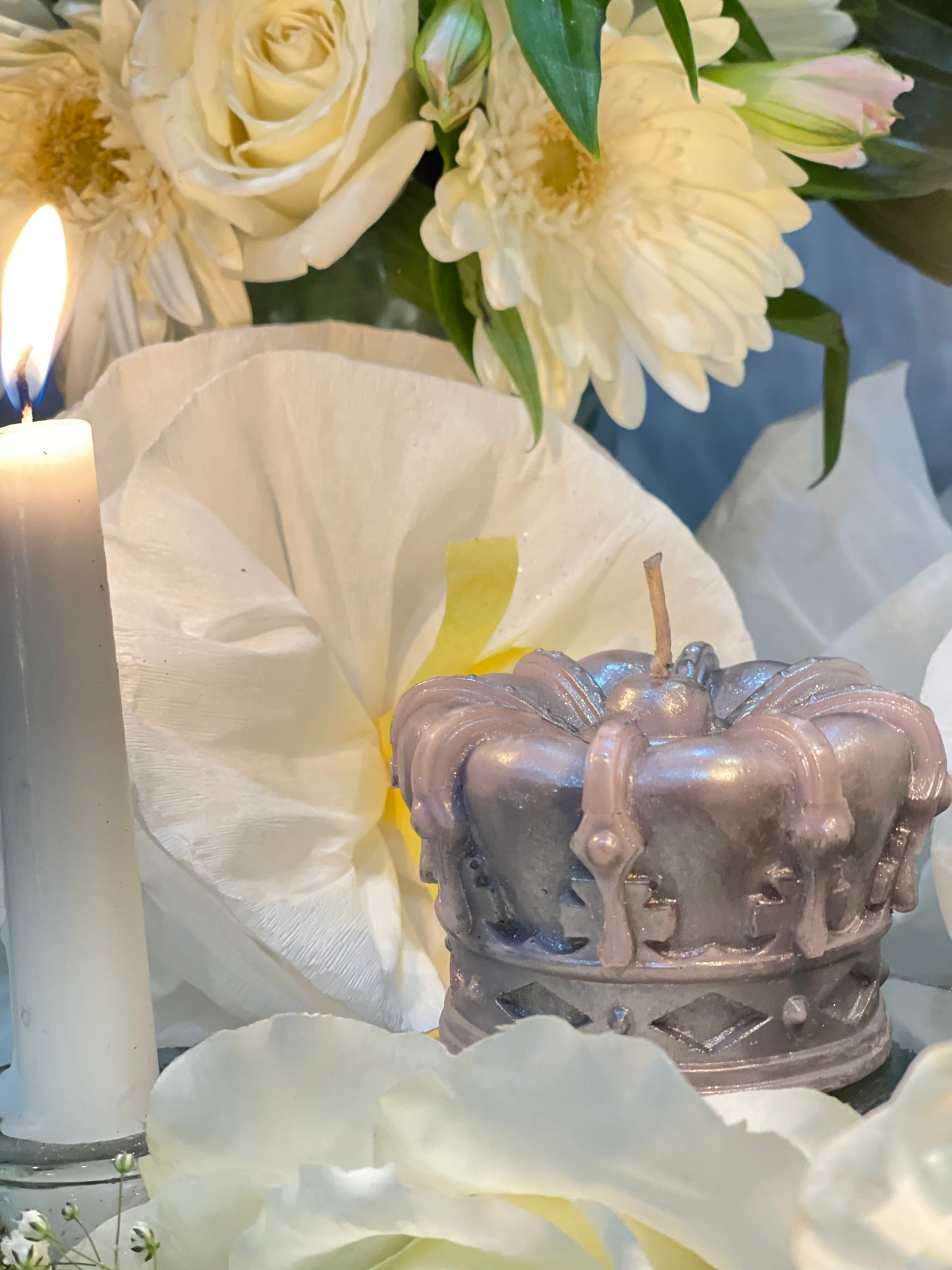 Queen’s Crown Candle + Crown of Success