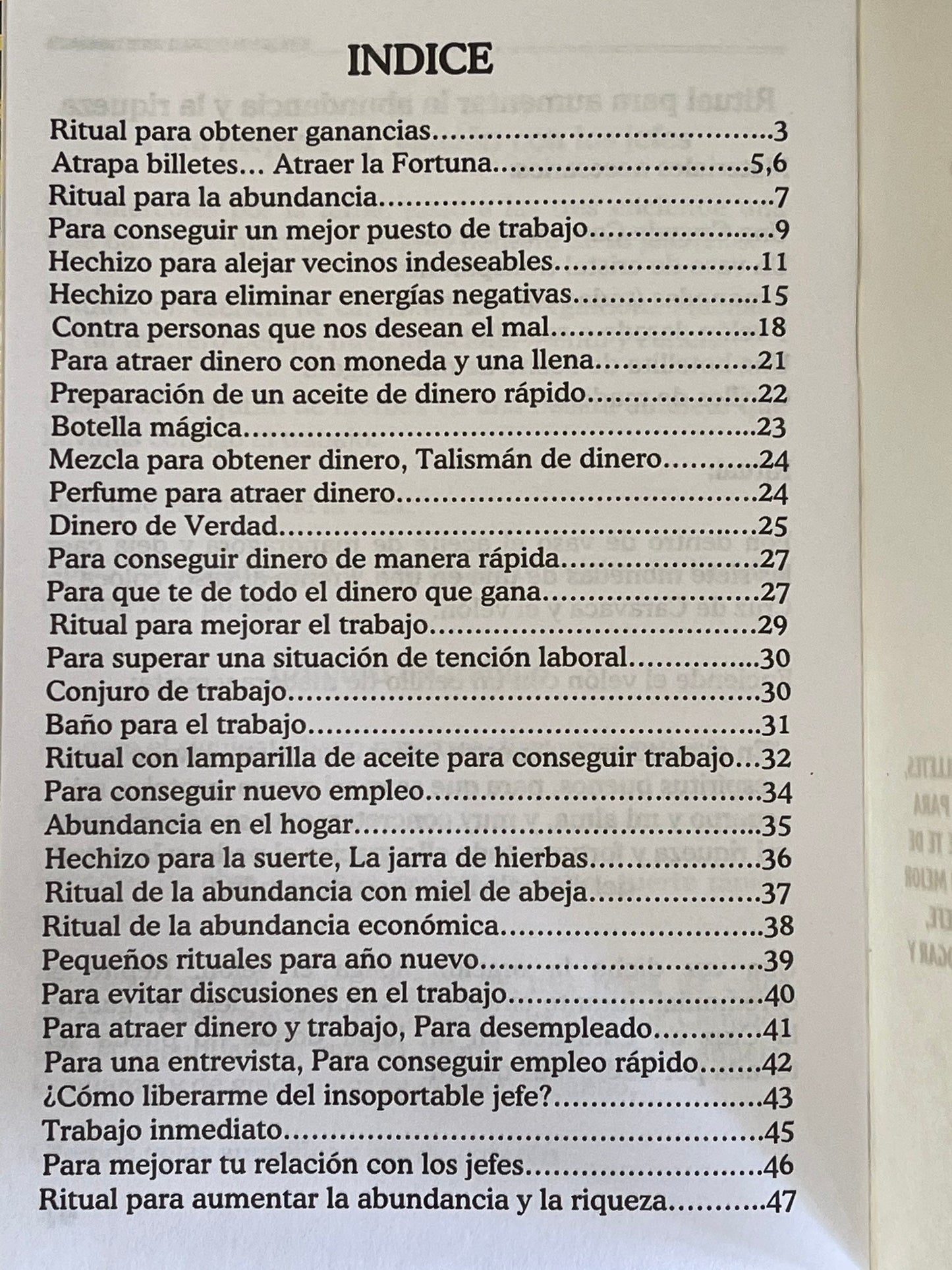 Rituels pour le travail, le dîner et l'abondance + Du Mexique *NOUVEAU LIVRE*