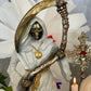 19” Santa Muerte Blanca Yin Yang Statue + Baptized + Chinese Astrology + Planetary Magick + Fixed + Made in Mexico