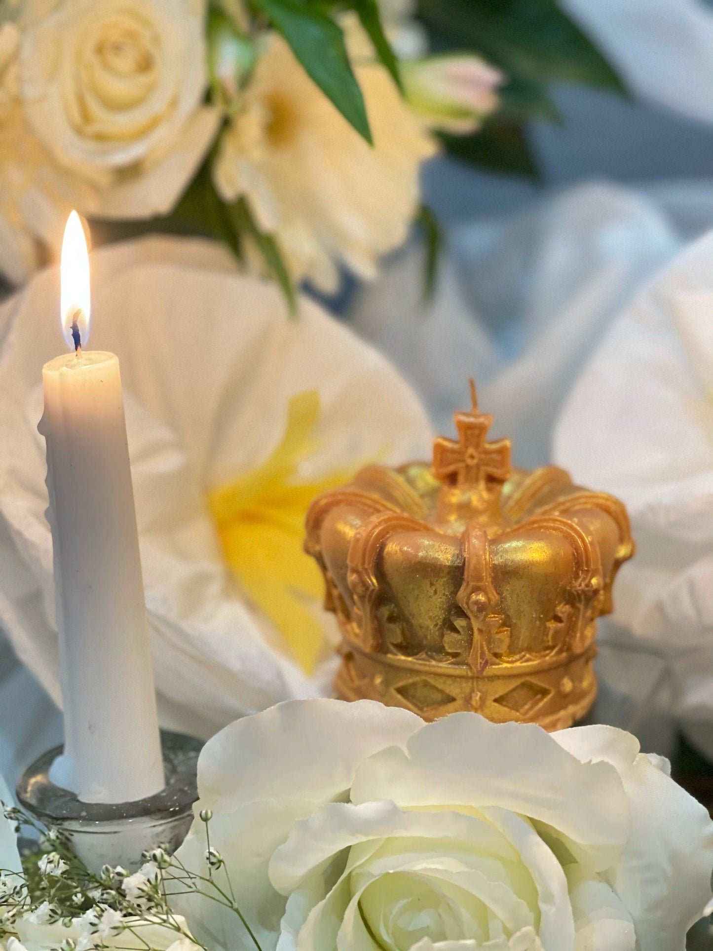 King’s Crown Candle + Crown of Success