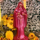 Santa Muerte Roja Candle + Blessed + 24K Gold