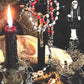 Santa Muerte Evil Eye Rosary de Hilo + Traditional Colors + Three Robes + Handcrafted + Rosario