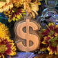 Dollar Sign Candle + Money Drawing + 4”