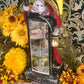 Santa Muerte Roja Reversing Mirror + Espejo + Baptized + Fixed + Made in Mexico