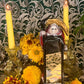 Santa Muerte Roja Reversing Mirror + Espejo + Baptized + Fixed + Made in Mexico