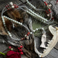 Long Santa Muerte Blanca Rosary + Hecho en Mexico + Rosario