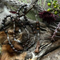 Santa Muerte Marron Rosary with Large Bone Beads +  Brown de Hilo + Handcrafted + Rosario