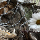 Santa Muerte Blanca Evil Eye Rosary de Hilo + Blessed + Handcrafted + Rosario