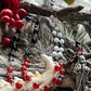Santa Muerte Traditional Robes Rosary + Gemstone + Traditional Colors + Three Robes + Sterling Silver Plated Chain + Handcrafted + Rosario