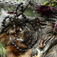 Santa Muerte Marron Rosary with Large Bone Beads +  Brown de Hilo + Handcrafted + Rosario