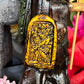 Santa Muerte Azteca Statue + 24K Gold + Baptized + Fixed + Made in Mexico + Aztek
