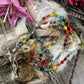 Santa Muerte Siete Colores Rosary de Hilo + Blessed + Handcrafted + Rosario
