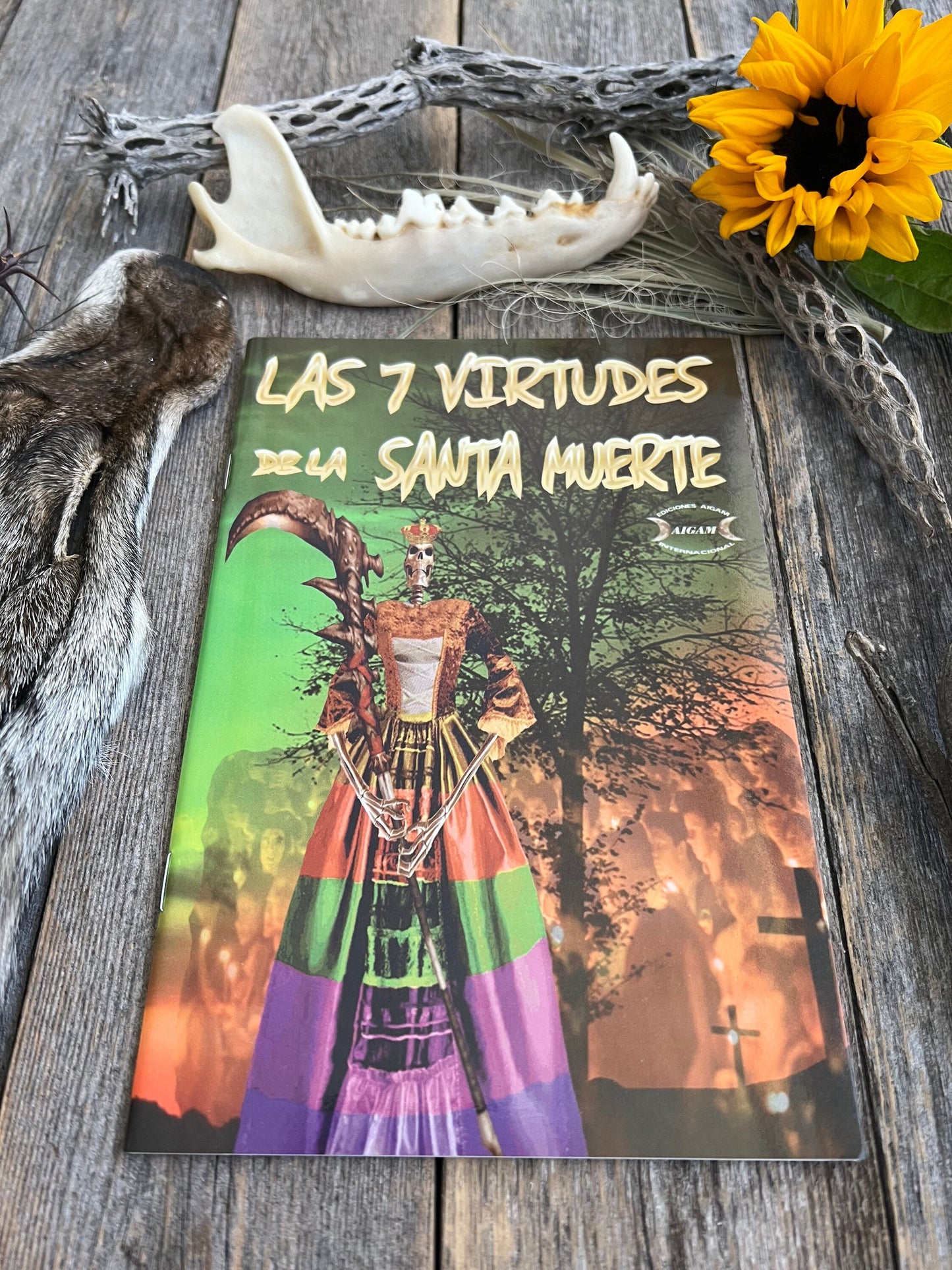 Las 7 Virtudes De La Santa Muerte Amorosa y Protectora + New Book From Mexico