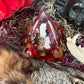 Santa Muerte Siete Colores Pyramid 3.5” + Fixed + Made in Mexico
