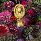 Gold & Purple Goddess Candle + Wicca + Witch