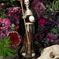 Santa Muerte Negra Ribs Statue + 13” + Fixed and Baptized + Protection + Necromancy + Binding + 24K Gold