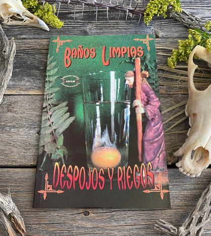 Baños, limpias, despojos y riegos + De México *NUEVO LIBRO* Libro
