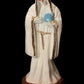 Rare Vintage Santa Muerte Blanca Statue + 12” + Baptized + One of a Kind