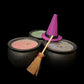 Ceramic Cauldron Candle + Witch + Samhain + Halloween