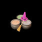Ceramic Cauldron Candle + Witch + Samhain + Halloween