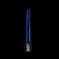 Santa Muerte Escapulario + Blue Rope + Reversible + Protection + Made in Mexico